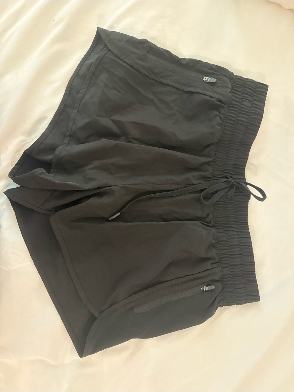 Women’s Black Athletic Lounge Shorts - Unbranded